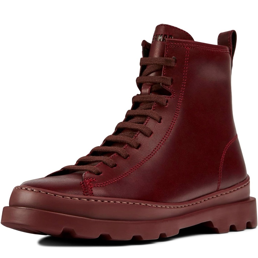 Camper burgundy boots price firm